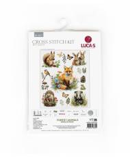 Cross Stitch Kit Luca-S - Forest Animals, BU5057