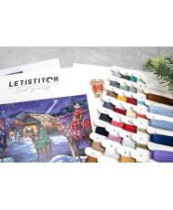Cross-Stitch Kit Three Kings, LETISTITCH L8108