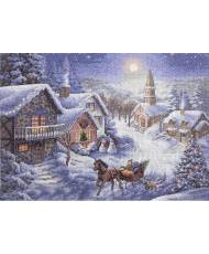 Gold Collection Counted Cross Stitch Kit  Winter Lace (Aida 16ct), 08689