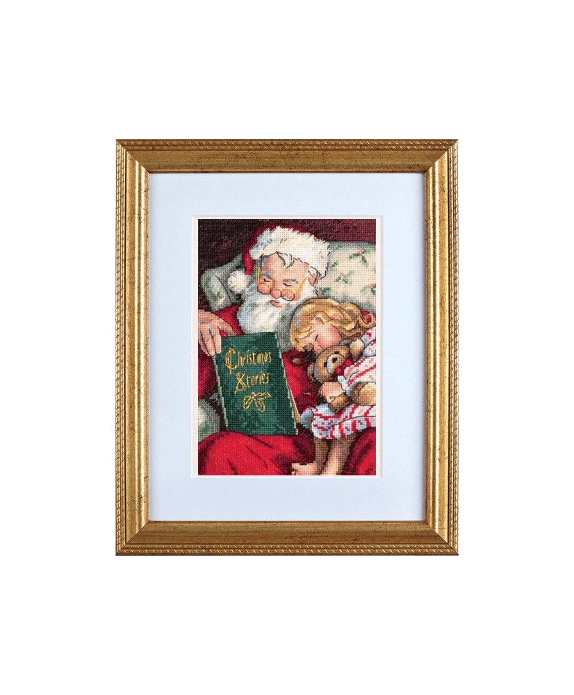 Dimensions Gold Collection Petit Counted Cross Stitch Kit, Christmas Stories (Aida 18ct), 08786