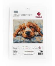 Cross Stitch Kit Luca-S - Cocker Spaniel, BU5058