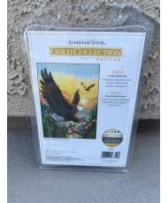 Counted Cross Stitch Kit Eagles, Dimensions 06759