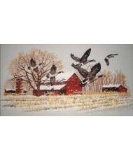 Winter Geese, Dimensions Counted Cross Stitch Kit (Aida 16ct), 13732