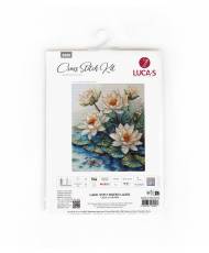 Cross Stitch Kit Luca-S - Lake With Water Lilies, B7039