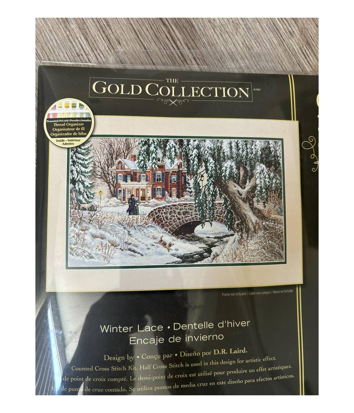 Dimensions Gold Collection Counted Cross Stitch Kit  Winter Lace (Aida 16ct), 35111