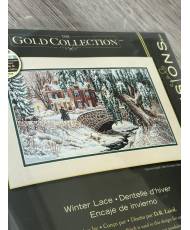 Dimensions Gold Collection Counted Cross Stitch Kit  Winter Lace (Aida 16ct), 35111