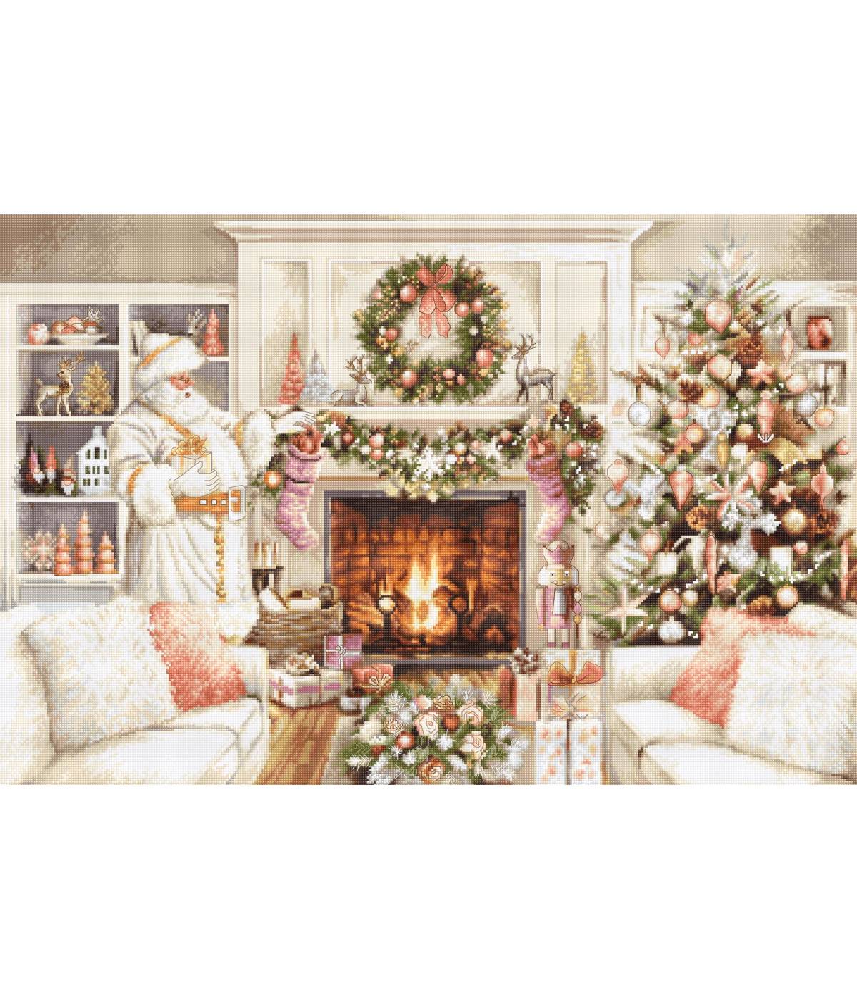 Luca-S GOLD Collection - New Year, Cross Stitch Kit  B2416