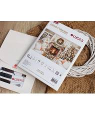 Luca-S GOLD Collection - New Year, Cross Stitch Kit  B2416