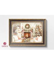 Luca-S GOLD Collection - New Year, Cross Stitch Kit  B2416