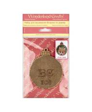 Bead Embroidery Kit on Wood, Fox, LK-308