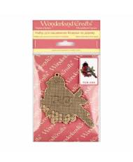 Bead Embroidery Kit Bird, LK-324. Fast DIY Kit