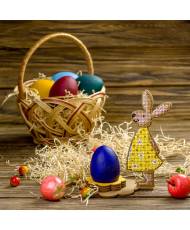 Bead Embroidery Kit Easter Decoration Egg holder, 331. Fast DIY Kit