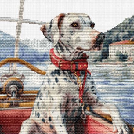 Cross Stitch Kit Luca-S - Carriage Ride, BU5040