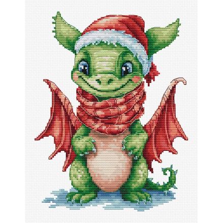 Cross Stitch Kit Luca-S - The Happy Dragon, B1406