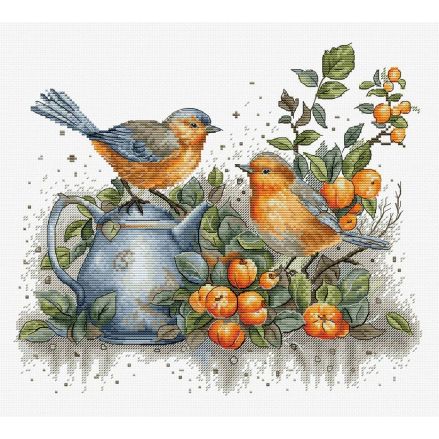 Cross Stitch Kit Luca-S - Song of The Birds, BU5031