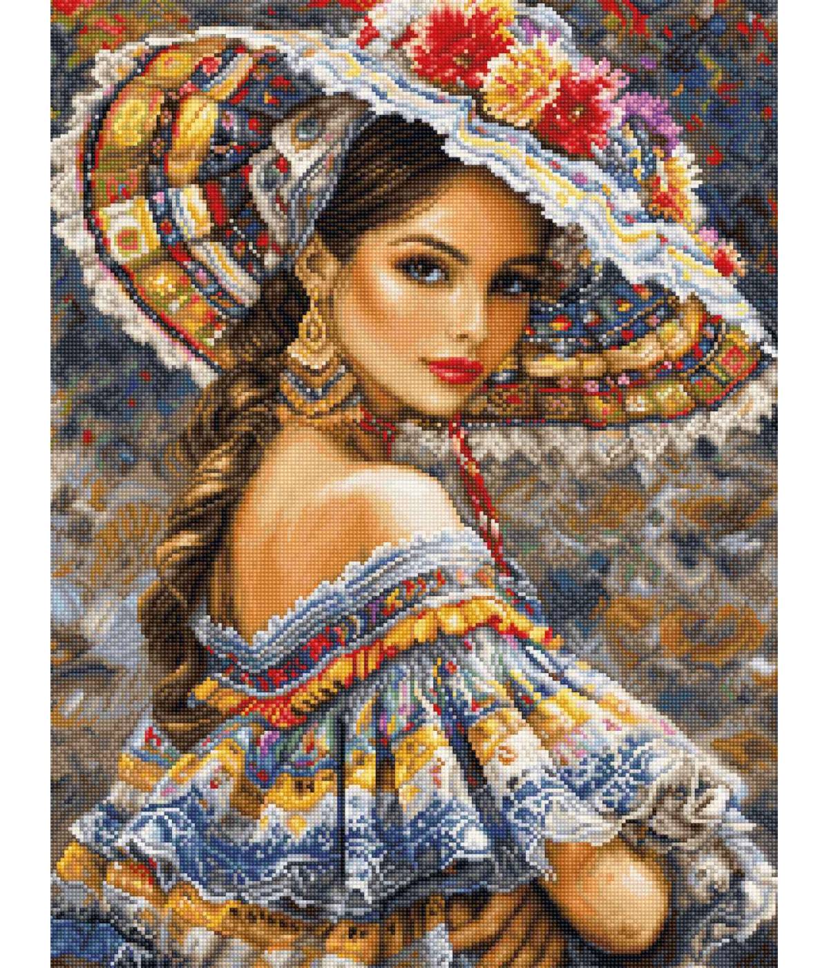 Cross Stitch Kit The Mexican Fext, Luca-S Gold Collection, B706