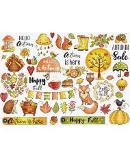 Autumn Sampler- Counted Cross-Stitch Kit LETISTITCH, L8221