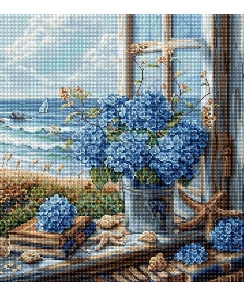 Cross Stitch Kit Luca-S - Sea View , BU5065