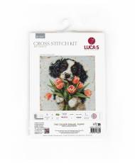 Cross Stitch Kit Luca-S - The Cocker Spaniel Puppy, BU5067