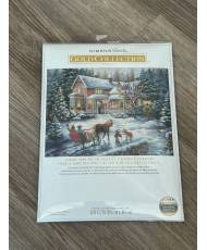 Dimensions Gold collections Counted Cross Stitch Kit Coming Home for the Holidays (Aida 16ct), 8733