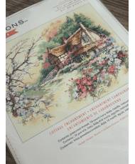 Dimensions Counted Cross Stitch Kit  Cottage Enchntment (14 Count), 13687