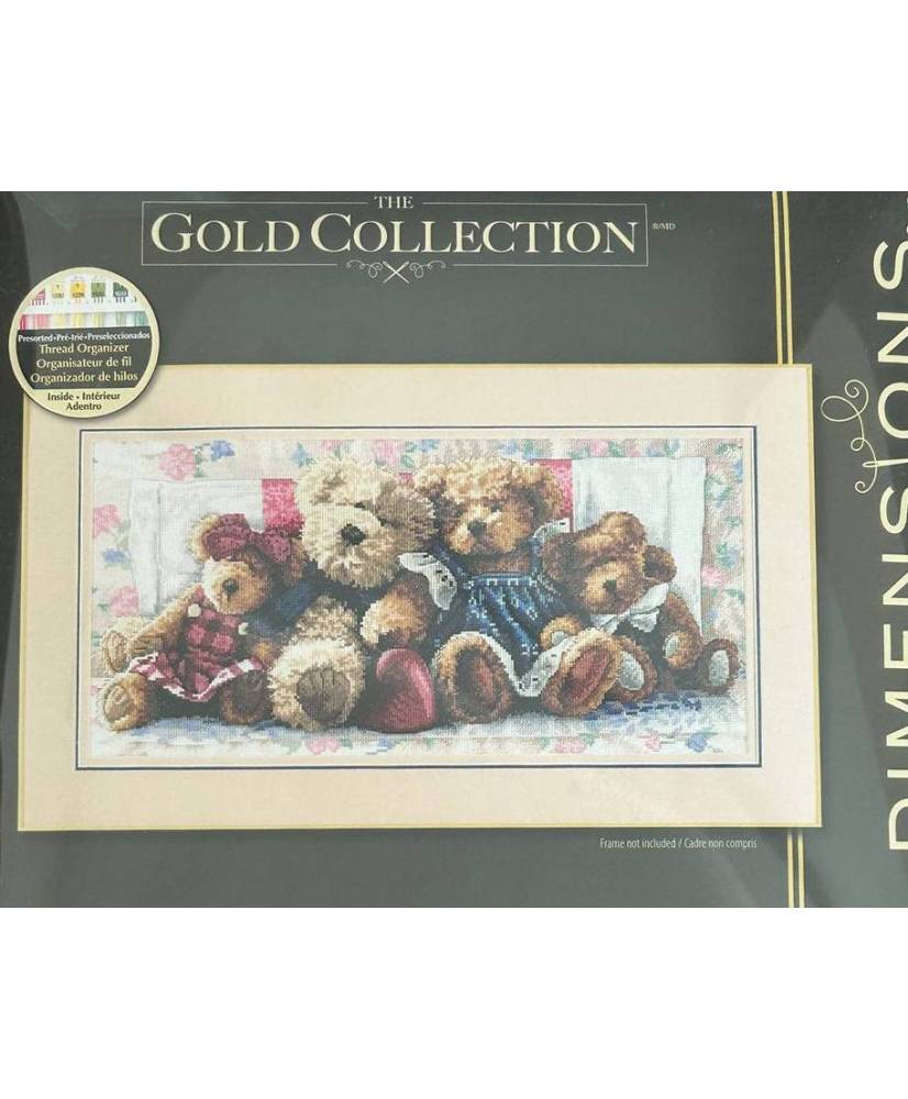 Gold Collection Dimensions Counted Cross Stitch Kit A Roy of Love, Dimensions, 35039