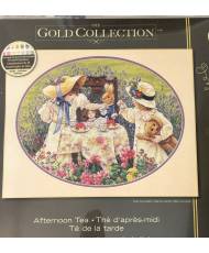 Dimensions Gold Collection Counted Cross Stitch Kit, Afternoon Tea (Aida 18ct), 35152