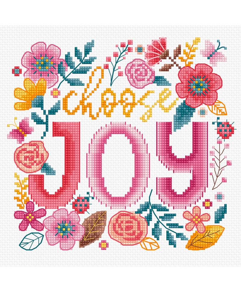 Cross-Stitch Kit, Choose Joy, L9913