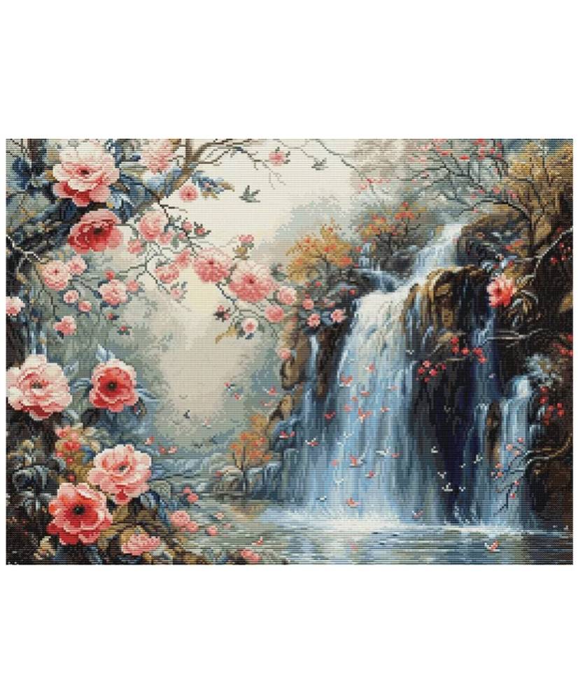 Cross Stitch Kit Luca-S - Crystal Falls, B708