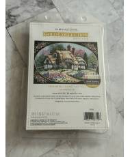 Dimensions Gold Collection Petites Counted Cross Stitch Enchanting Cottage 18 count, 06710