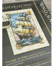 Dimensions Gold Collection Petites Counted Cross Stitch Voyage at Sea 18 count, 6847