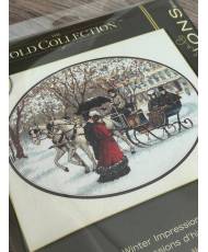 Dimensions Gold Collection Counted Cross Stitch Kit, Winter Impressions (Aida 16ct), 35053