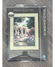 Dimensions Gold Collection Counted Cross Stitch Kit, Floral Retreat (Aida 14ct), 35079