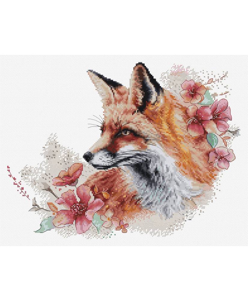 Cross Stitch Kit Luca-S - The Sly Fox, BM3020