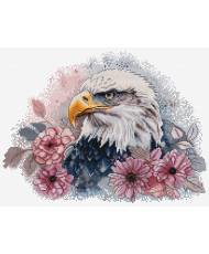 Cross Stitch Kit Luca-S - Hunting Eagle, BM3021