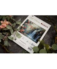 Cross Stitch Kit Luca-S Gold Collection - Crystal Falls, B708