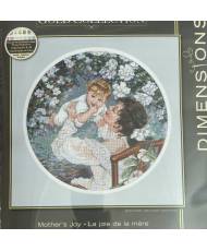 Dimensions Gold Collection Counted Cross Stitch Kit Mothers Joy (Aida 18ct), 35139