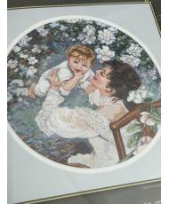 Dimensions Gold Collection Counted Cross Stitch Kit Mothers Joy (Aida 18ct), 35139