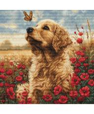 Cross Stitch Kit Luca-S - Meeting in the Flowering Field, BU5073