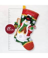 Bucilla ® Seasonal - Felt - Stocking Kits - Light Up The Holidays - 89587E