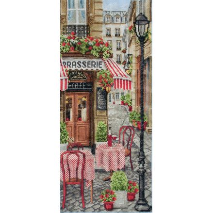 Anchor Counted Cross Stitch Kit PCE0813 – French City Scene