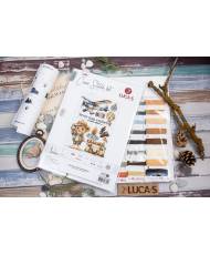 Cross Stitch Kit Luca-S - Never Stop Exploring, B1408