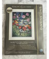 Dimensions Gold Collection Counted Cross Stitch Kit  Garden Reflection (Aida 16ct), 70-35288