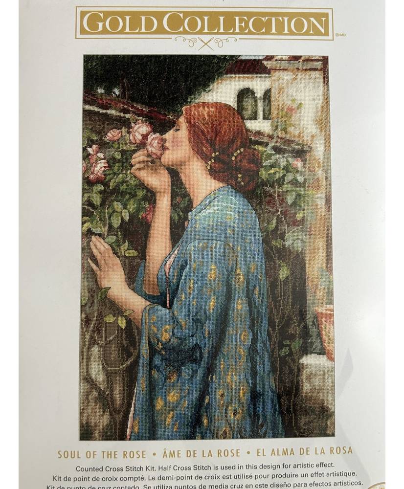 Dimensions Gold Collection Counted Cross Stitch Kit  Soul of the rose (Aida 18ct), 35210