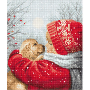Letistitch Christmas Hugs Cross Stitch Kit L8019