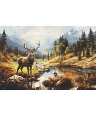 Cross Stitch Kit Luca-S GOLD - The Greatness of Nature, B621