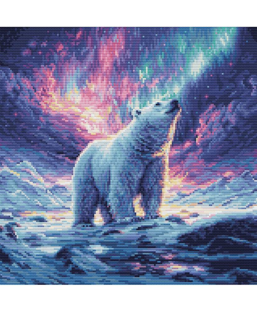 Cross Stitch Kit Luca-S - The Northern Lights, B712 NEW