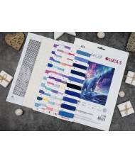 Cross Stitch Kit Luca-S - The Northern Lights, B712 NEW