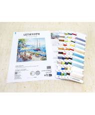 Letistitch Cross Stitch Kit Seascape, L9927