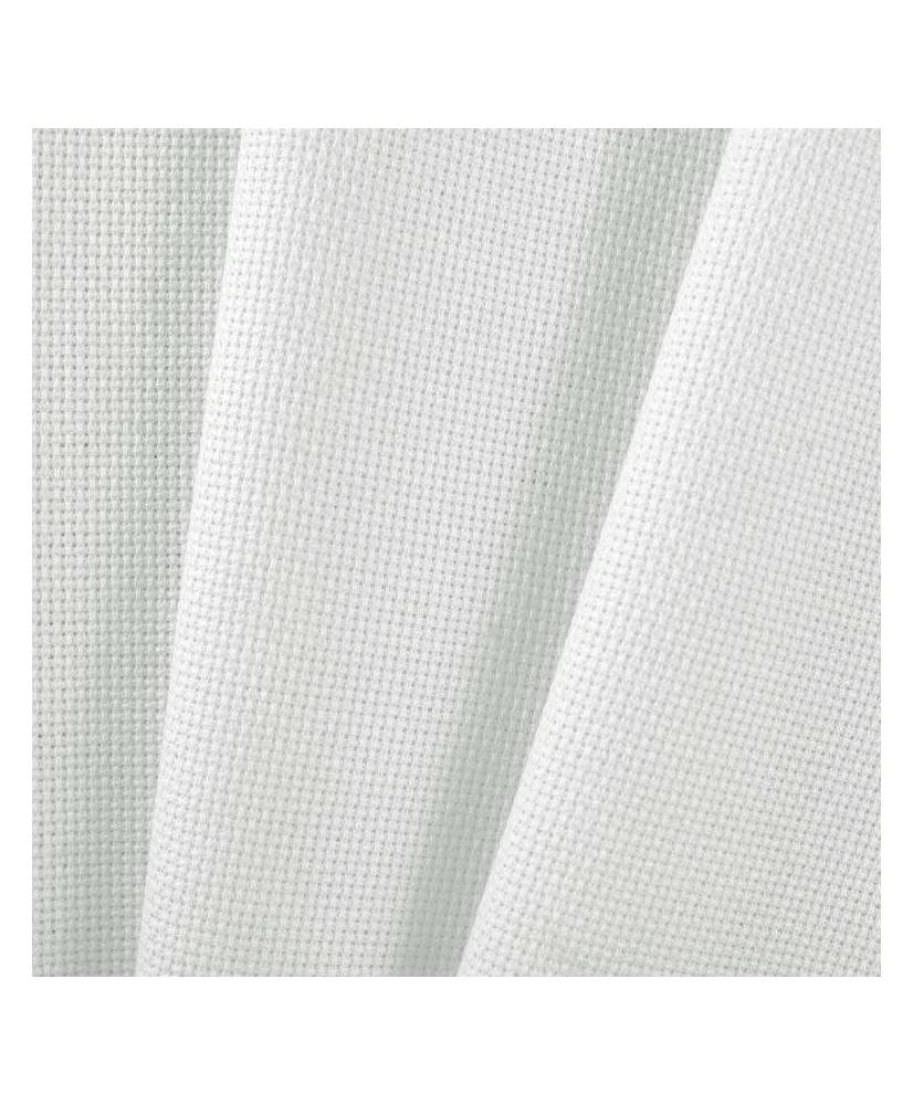 Aida 14ct fabric precut, white, beautiful and very soft fabric for embroidery. For beginner and intermediate levels.